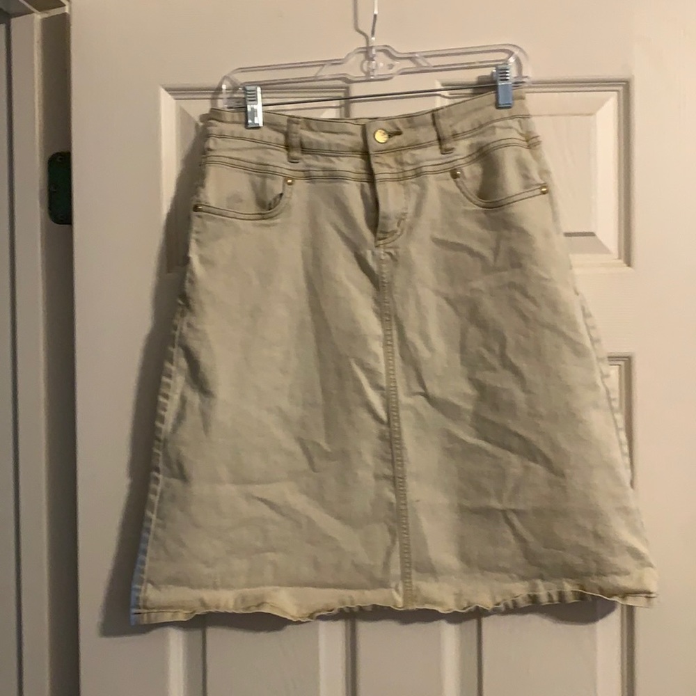 Style J Khaki Skirt